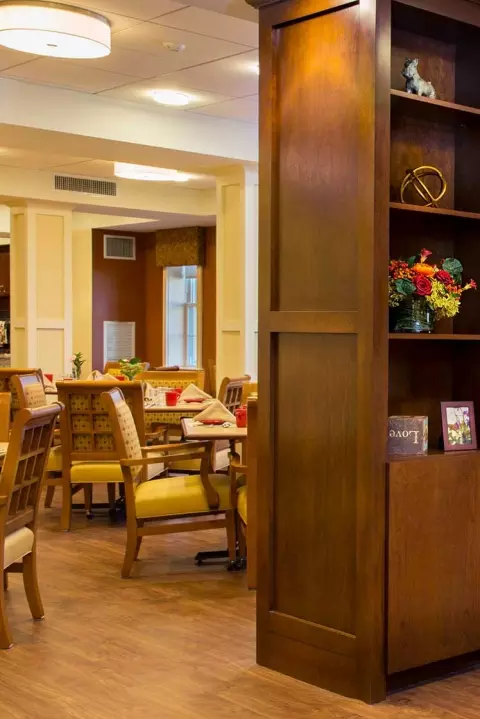 Memory Care dining room