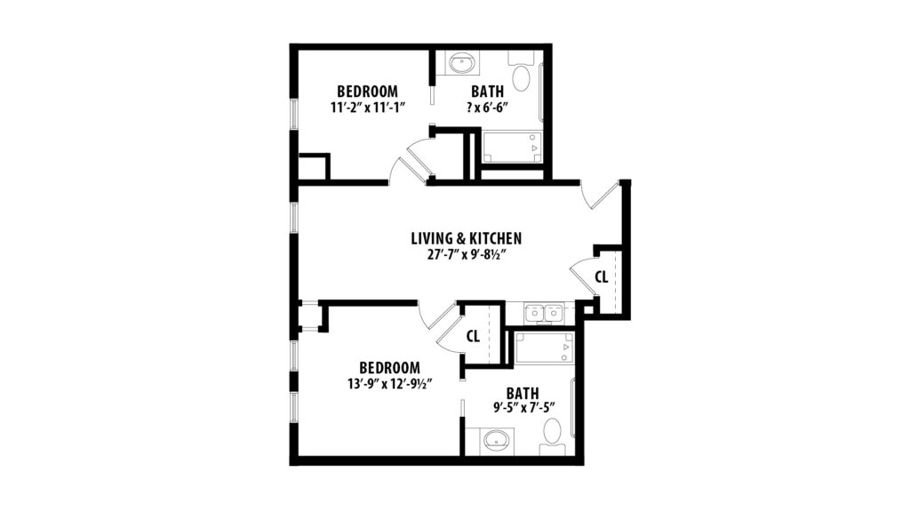 Assisted Living Two Bedroom