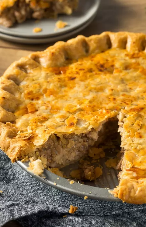 Tourtiere meat pie